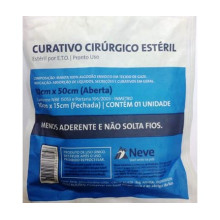 COMPRESSA ALGODOADA CURATIVO ESTERIL NEVE